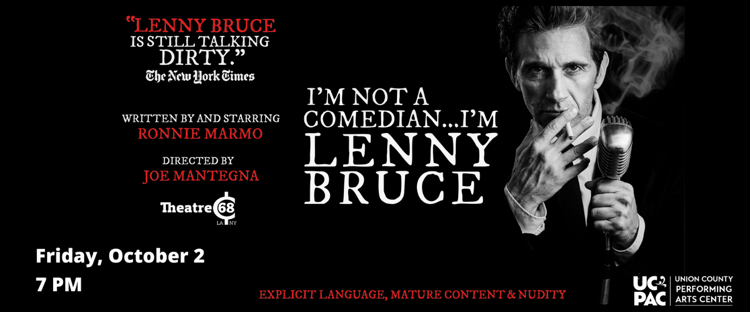 im not a comedian im lenny bruce im not a comedian im lenny bruce