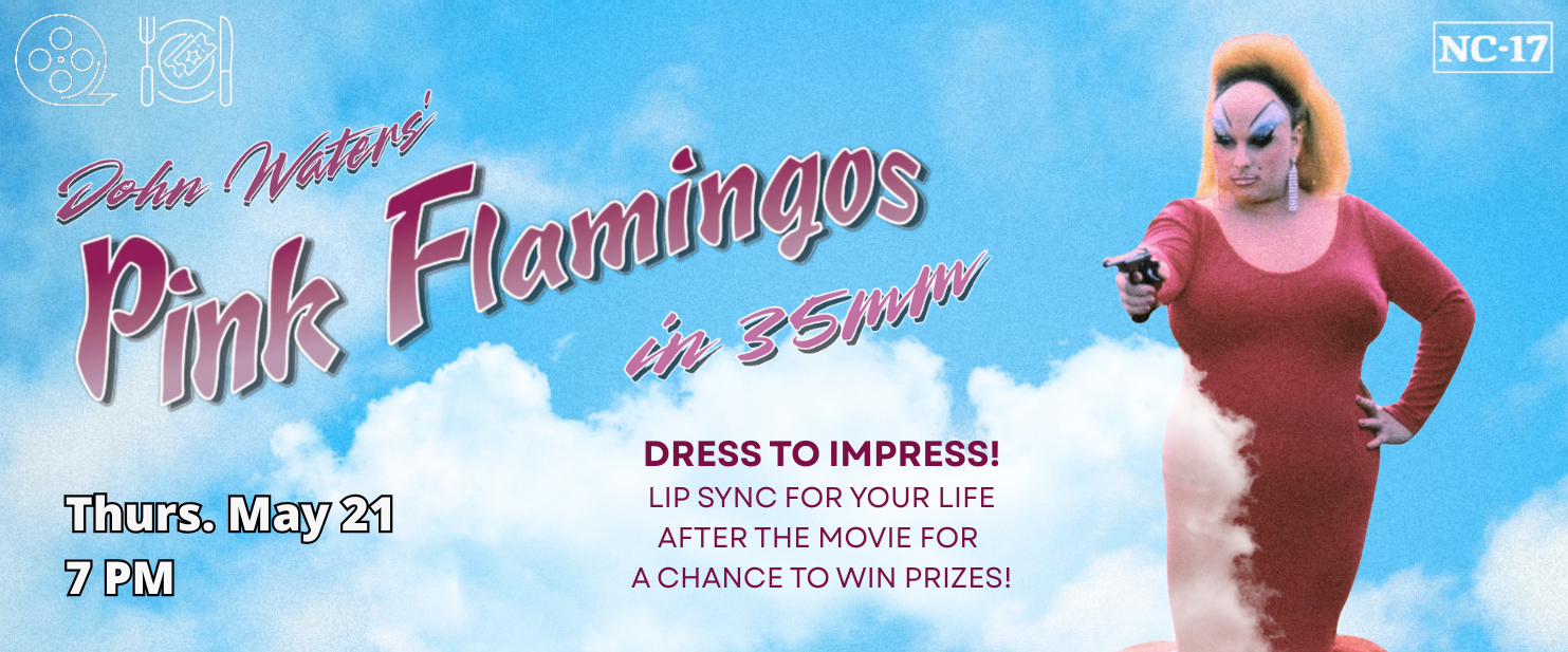 Pink Flamingos in 35mm